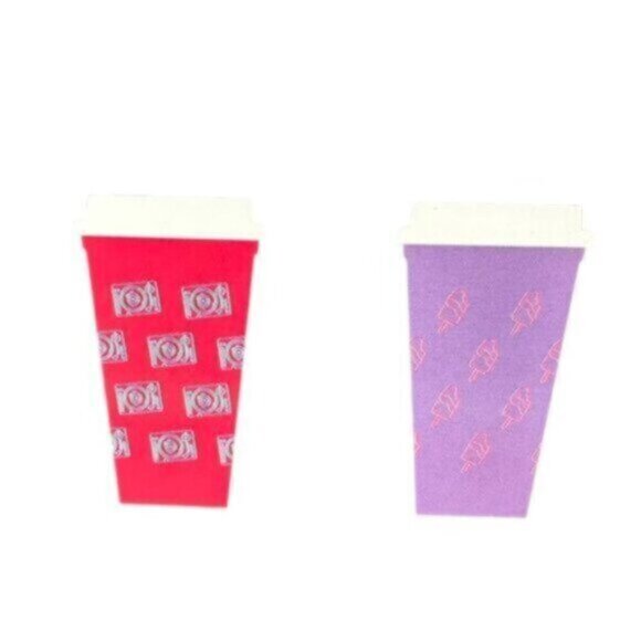 NWT Starbucks | Pack Of 6 Graphic Printed Reusable Hot Cups - Picture 3 of 7